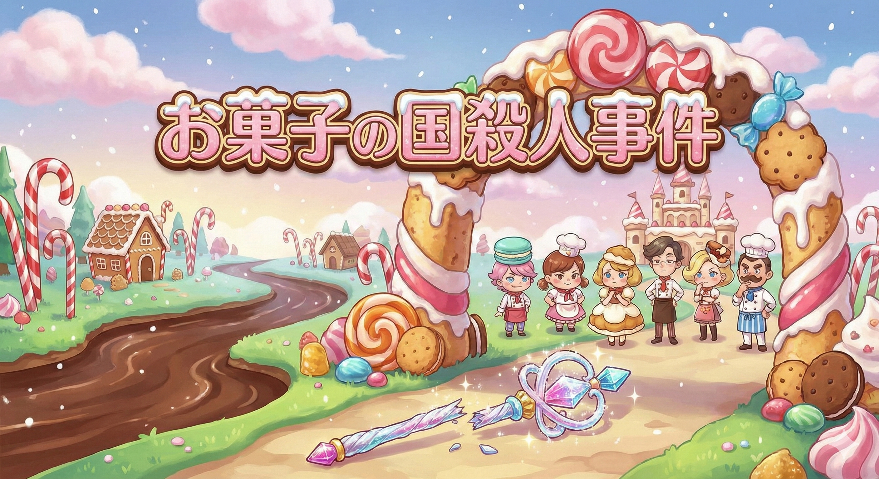 お菓子の国の殺人事件